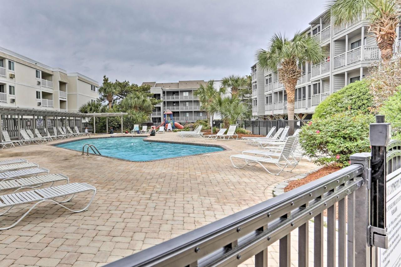 Myrtle Beach Condo With Screened Deck Walk To Beach 외부 사진
